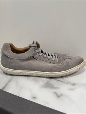 Piloti Men’s Suede Driving Sneakers Grey Size 9.5